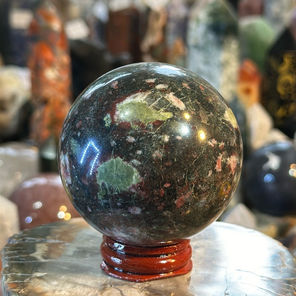 🌸SALE🌸 Rhodonite Crystal Sphere!